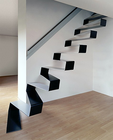 Ribbon Staircase عکس: پله های عجیب غریب