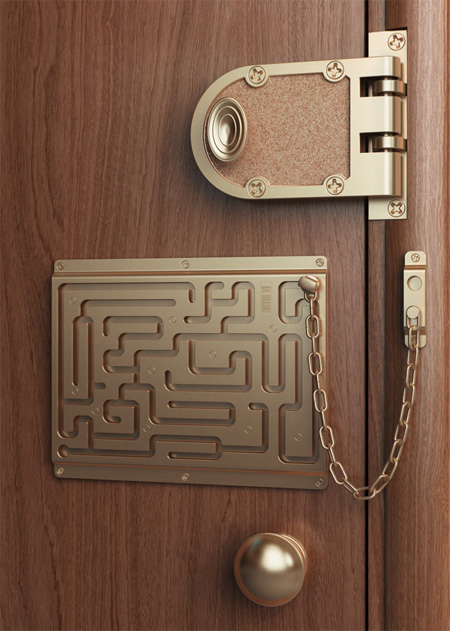 Art Lebedev Labyrinth Security Door Lock