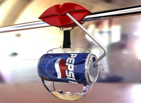 Pepsi Bus Handle Advertisement