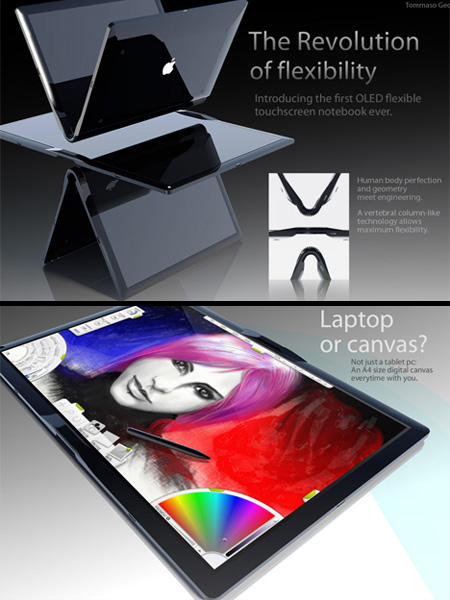 12 Cool Apple Tablet Concepts Seen On www.coolpicturesgallery.blogspot.com