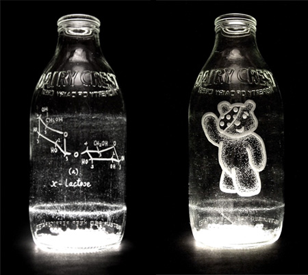 Milk Bottle Engravings