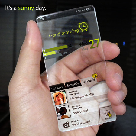 Window Cell Phone Concept