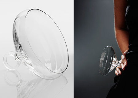 Cocktail Glass Ring