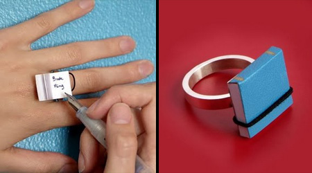 Awesome inventions wedding rings