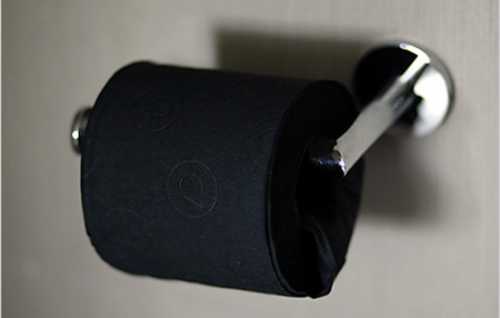 Black Toilet Paper