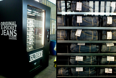 Jeans Vending Machine