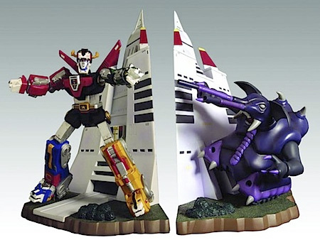 Voltron Bookends