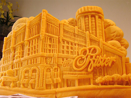 Amazing Cheese Sculptures 7