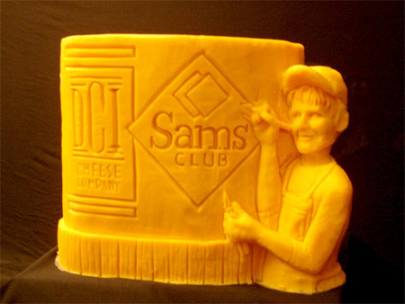 Amazing Cheese Sculptures 11