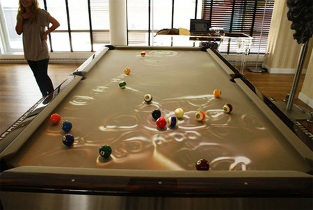 Obscura CueLight Pool Table
