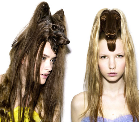 Animal Hair Styles by Nagi Noda