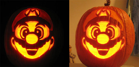 Super Mario Pumpkin