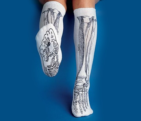 Anatomically Correct Bone Socks