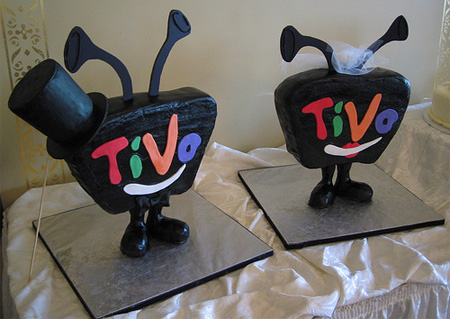 TiVo Wedding Cake