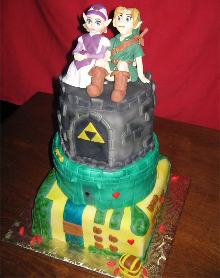 Zelda Wedding Cake