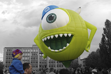 Monsters Inc Hot Air Balloon