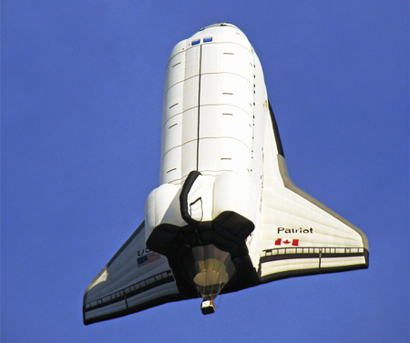 Space Shuttle Hot Air Balloon