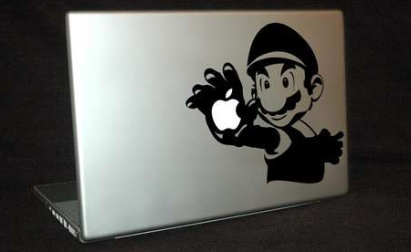 Super Mario MacBook Sticker