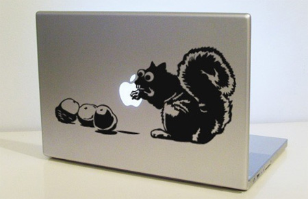 Squirrel MacBook Sticker