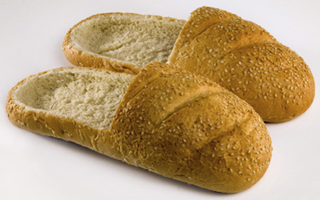 Shoes Made Out of Bread