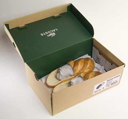 Loafers made of Bread