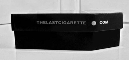 Casket Shaped Cigarette Packaging