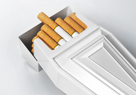 Coffin Cigarette Packaging