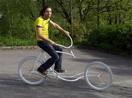 Unique Forkless Bicycle Design Seen On www.coolpicturegallery.net