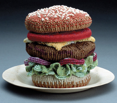 Knitted Burger