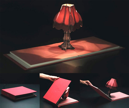 Book of Lights Lamp