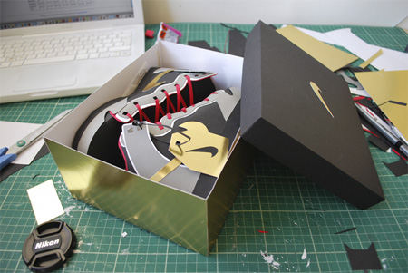 Nike Shoes made from Paper