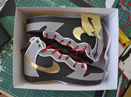 Sneakers made from Paper