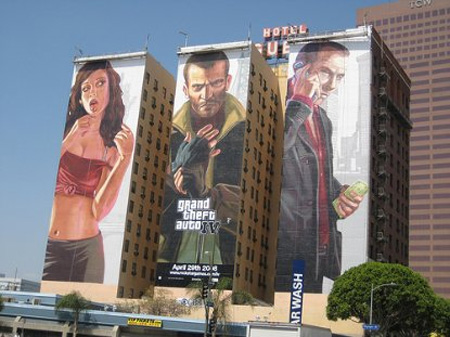 GTA IV Building Advertisement