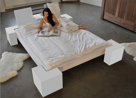 Floating Platform Bed