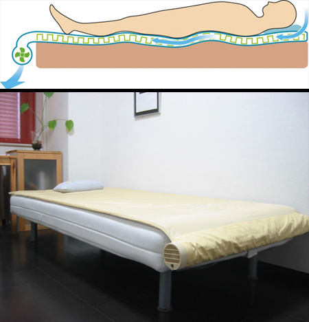 Air  Conditioned Bed