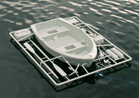 Life-Size Model Kit Boat Seen On www.coolpicturegallery.net