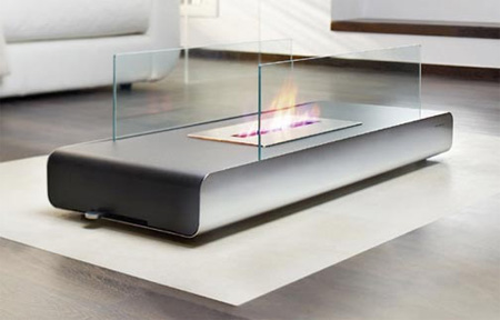 Fireplace Coffee Table