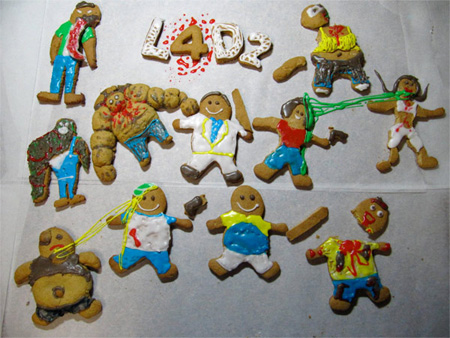 Left 4 Dead 2 Gingerbread Zombies