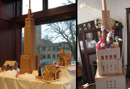 Gingerbread Empire State Building