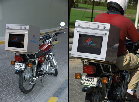 Dominos Bike Oven