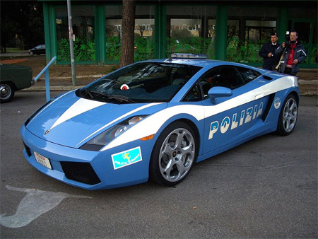 Lamborghini Police Car