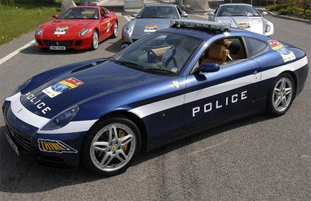 Ferrari Police Car