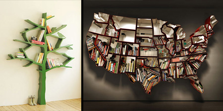 The most creative modern shelves and unusual bookshelf designs that 