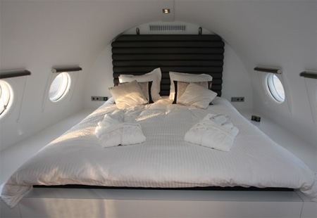 Recycled Airplane Hotel