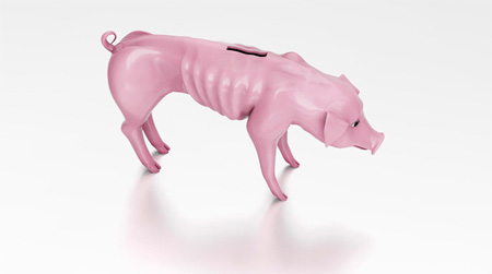 Recession Piggy Bank