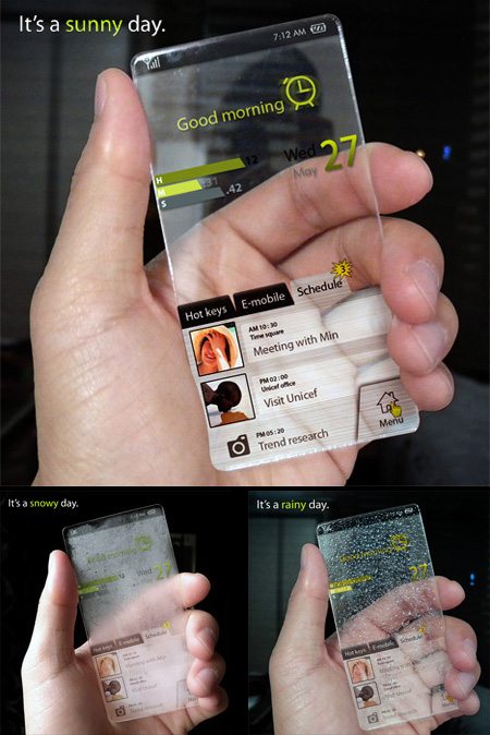 Weather Cell Phone Concept