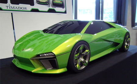 Beautiful Lamborghini concept car designed by Johannes Brandsch link 