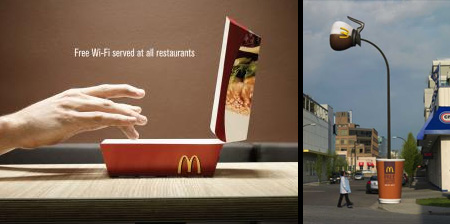Creative McDonalds Advertising
