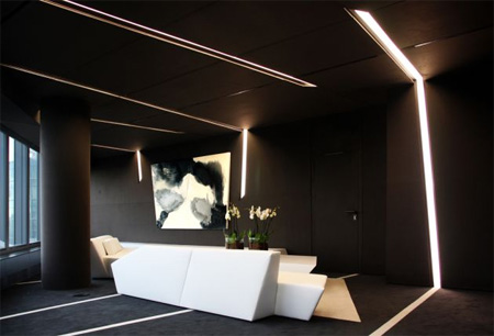 Futuristic Office Interior Design