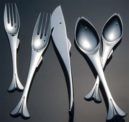 creative fish shaped spoons